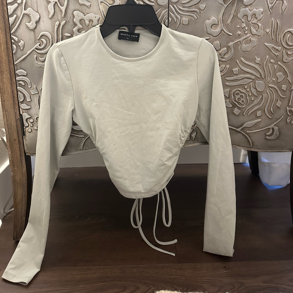White Fox Boutique long sleeve open back